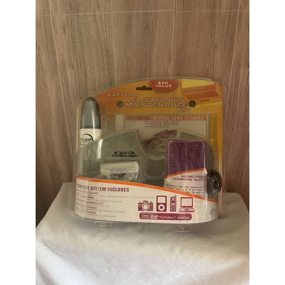 Clean Dr 5-in-1 laptop & electronics disc/screen cleaning kit NEW